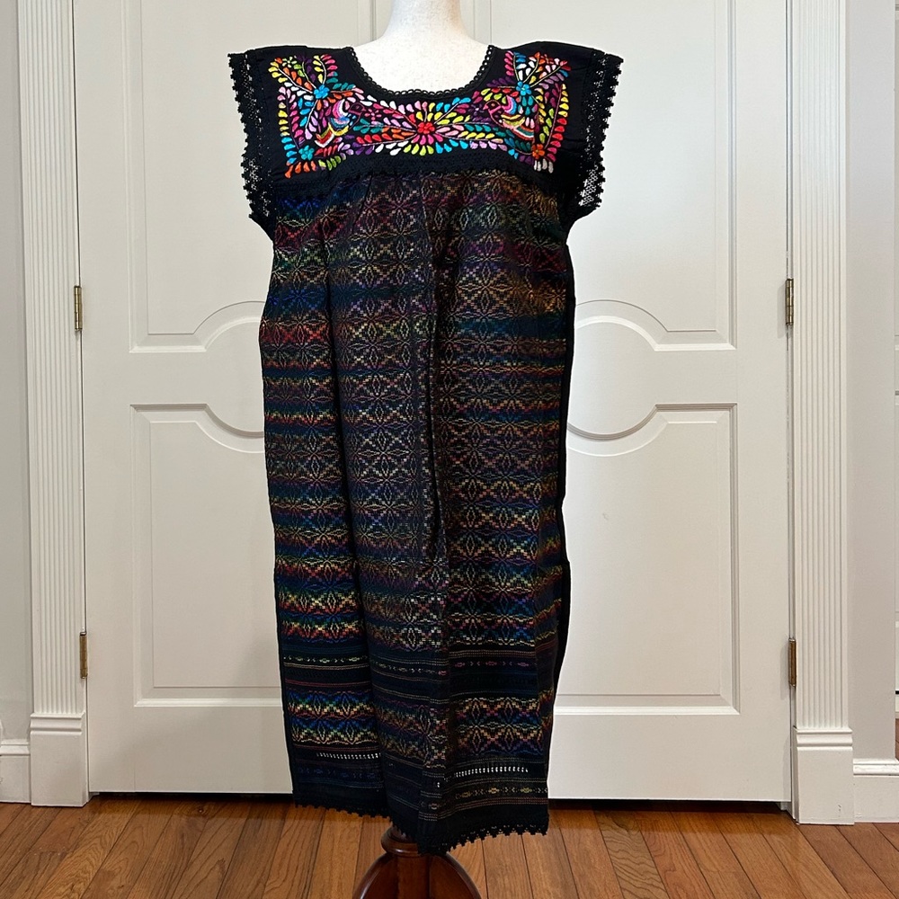 Paloma Embroidered Tunic/Dress, Hand Loom …